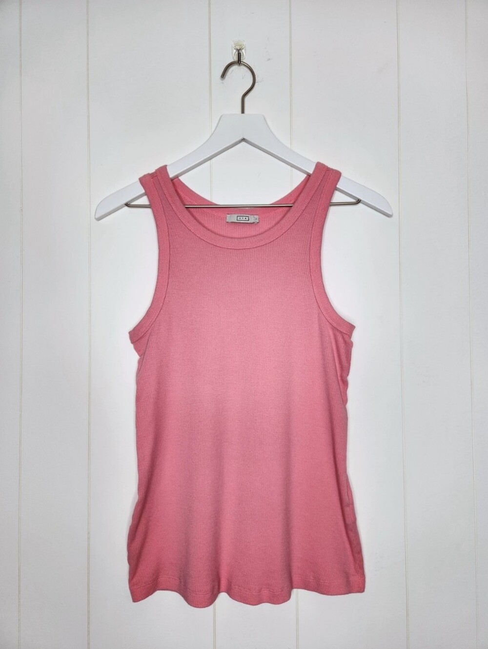 AYR Pink The Flex Ribbed Tank Top Size Large
